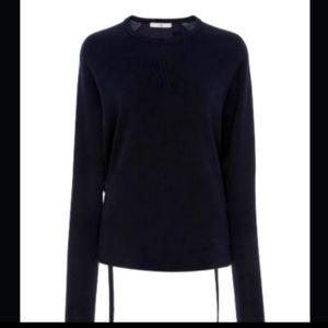 Tibi mixed media sweater NWT